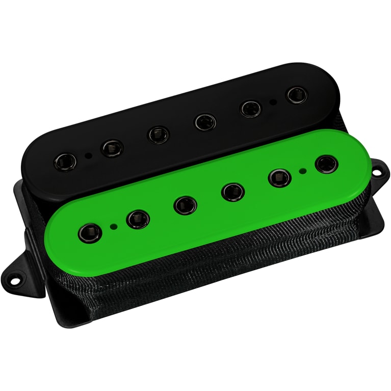 DiMarzio DP159 Evolution Bridge Humbucker Pickup F-Spaced Black Green