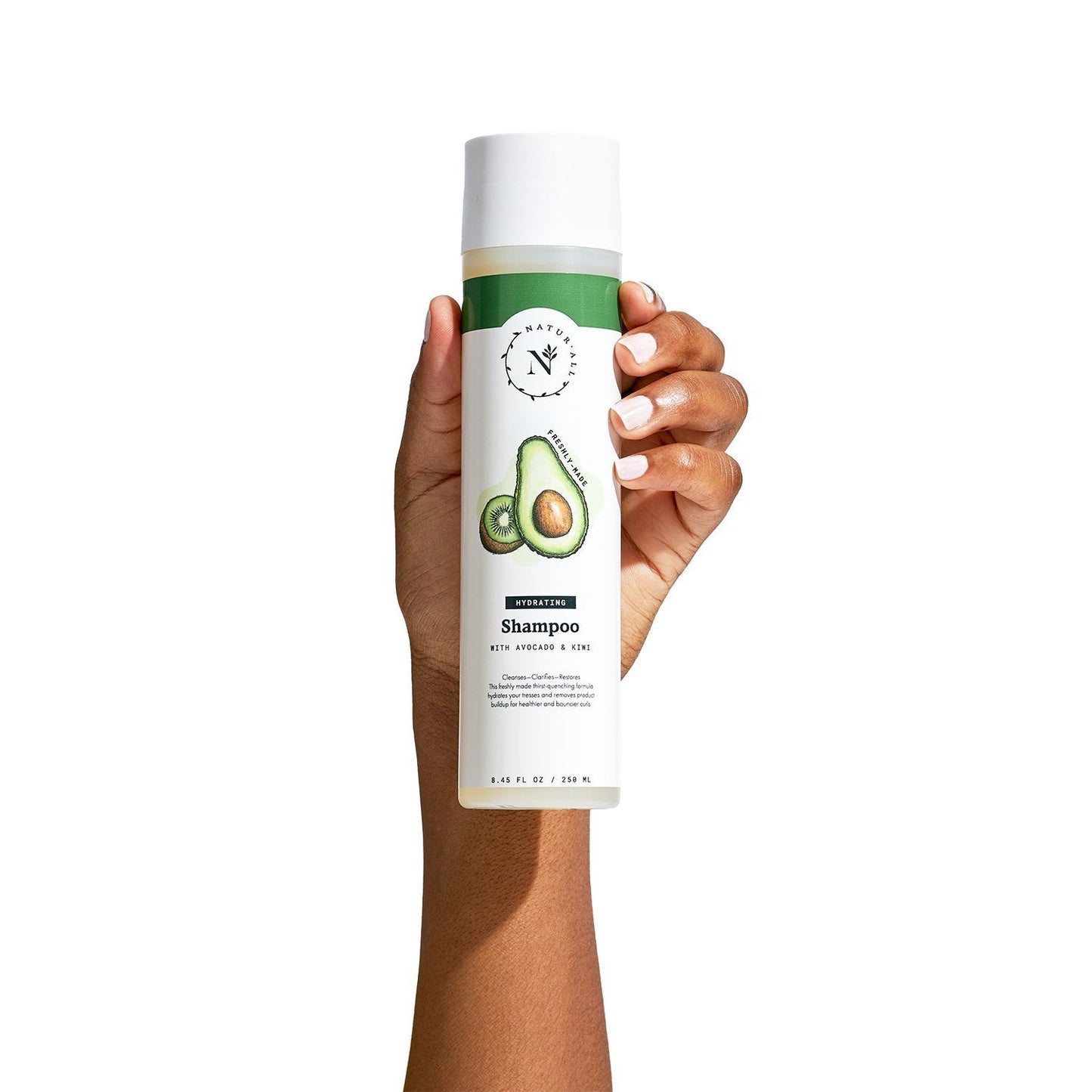 Hydrating Avocado Kiwi Shampoo Sulfate-Free Hydrating Shampoo NaturAll