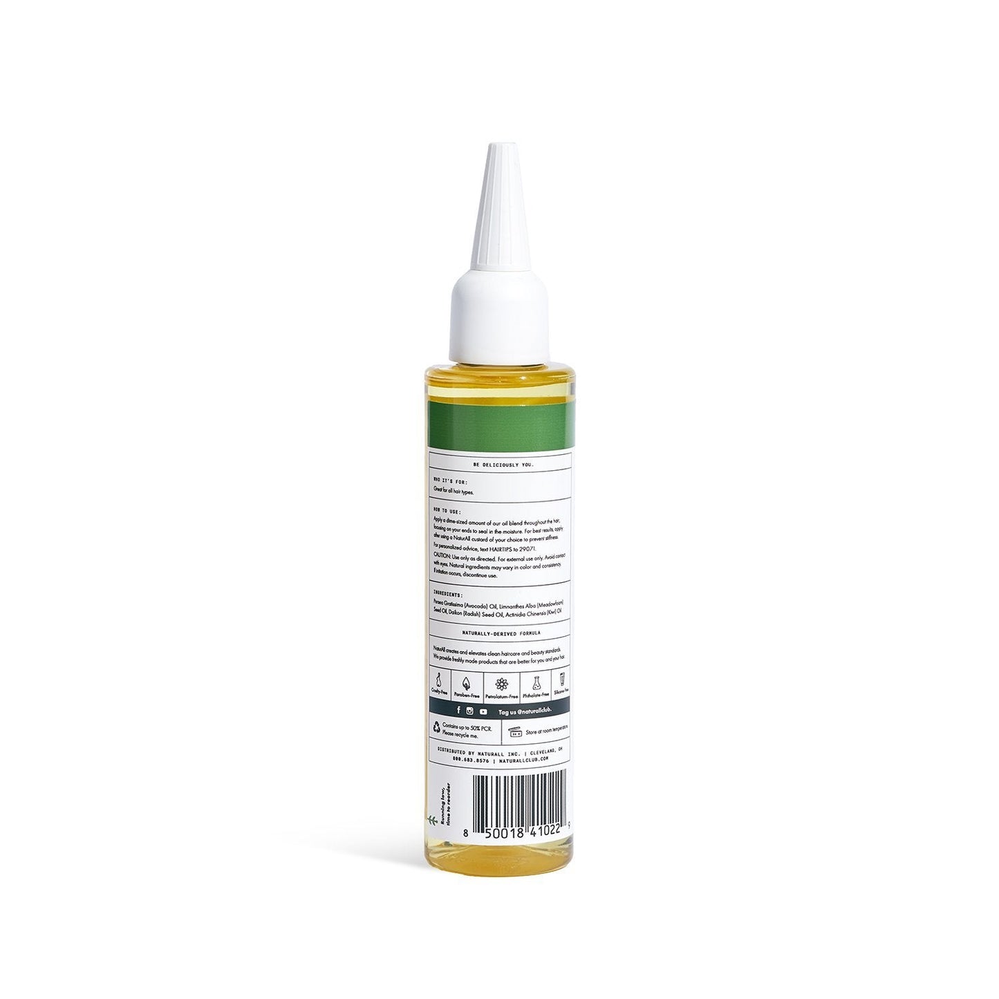 Cold Pressed Avocado Oil Hydrating Oil Blend with Meadowfoam+ NaturAll