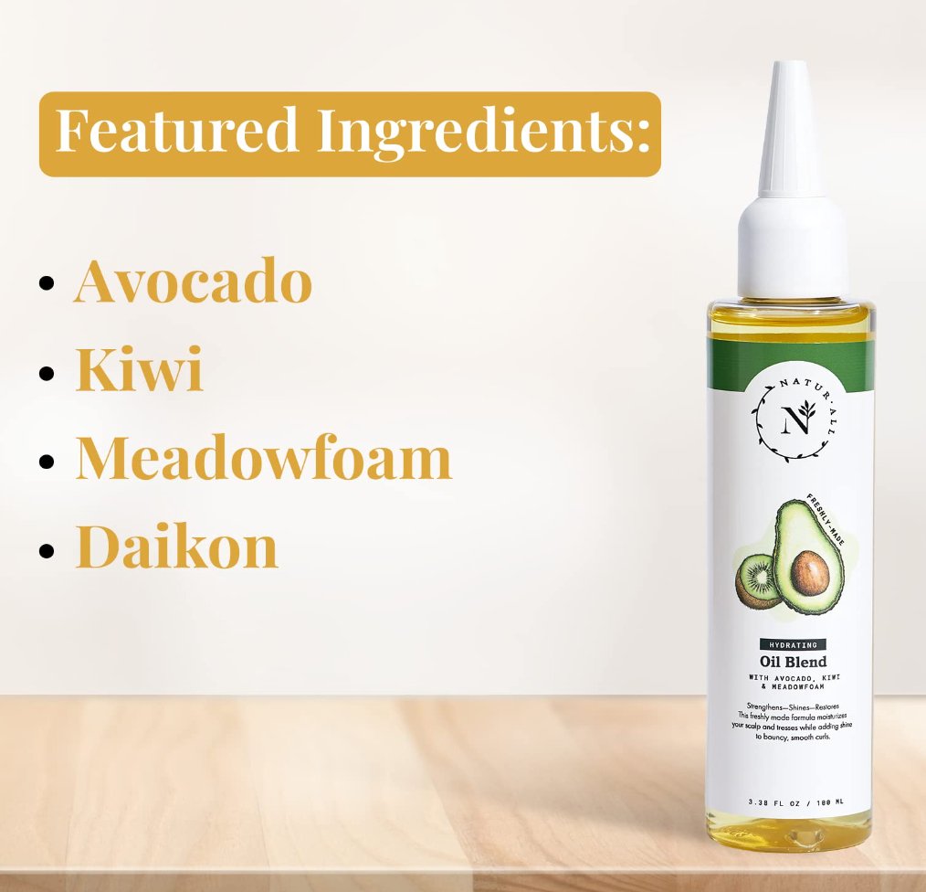 Cold Pressed Avocado Oil Hydrating Oil Blend with Meadowfoam+ NaturAll