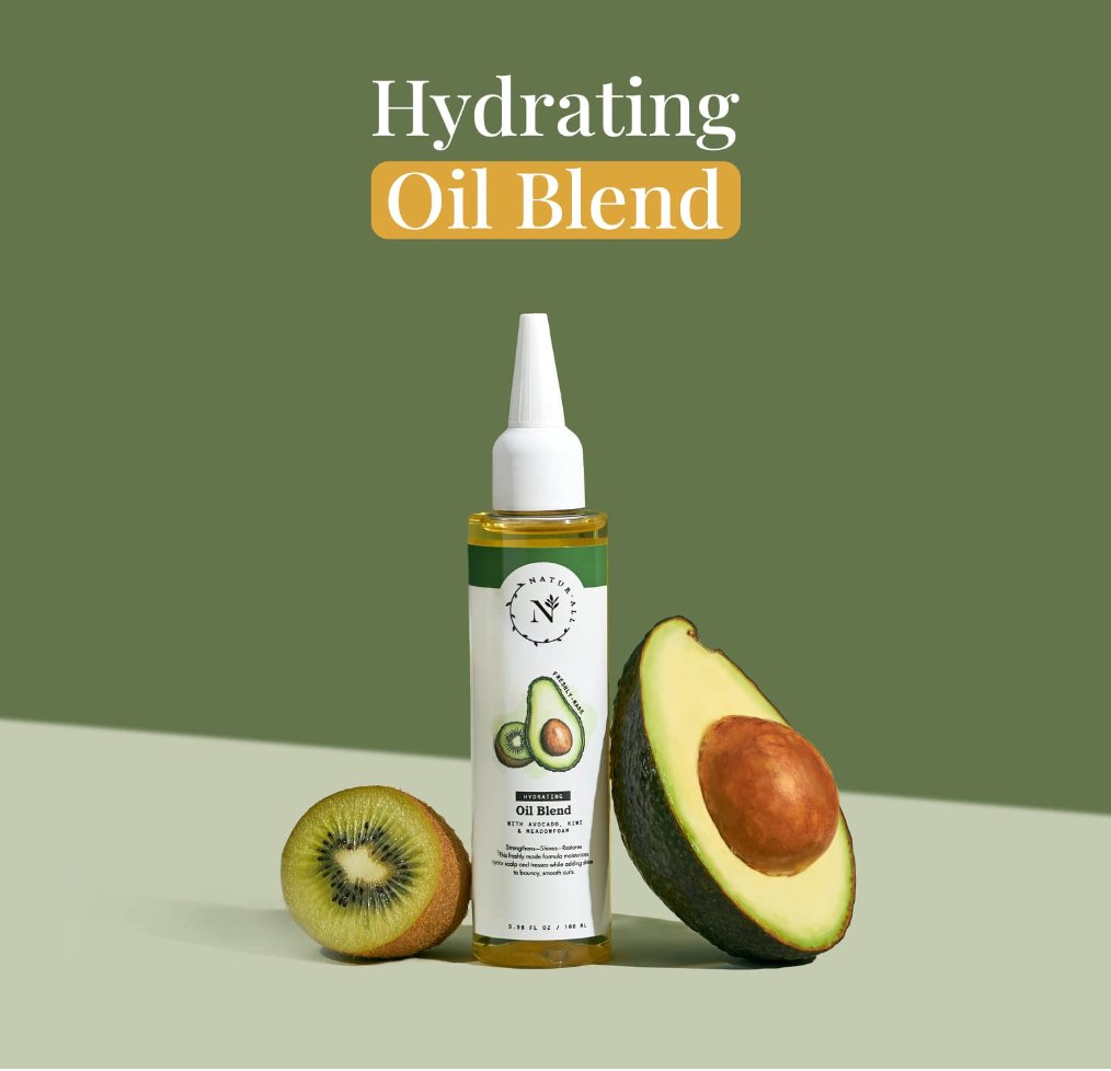 Cold Pressed Avocado Oil Hydrating Oil Blend with Meadowfoam+ NaturAll