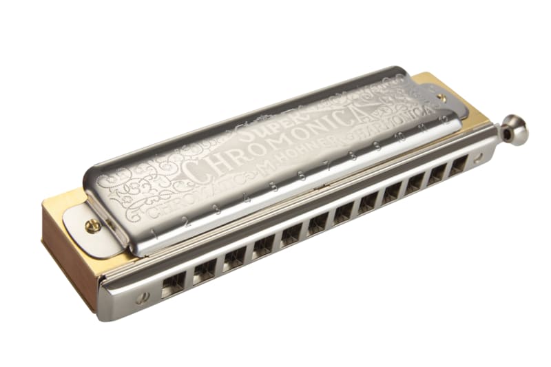 Hohner Super Chromonica Key of G 3-Octave Chromatic Harmonica