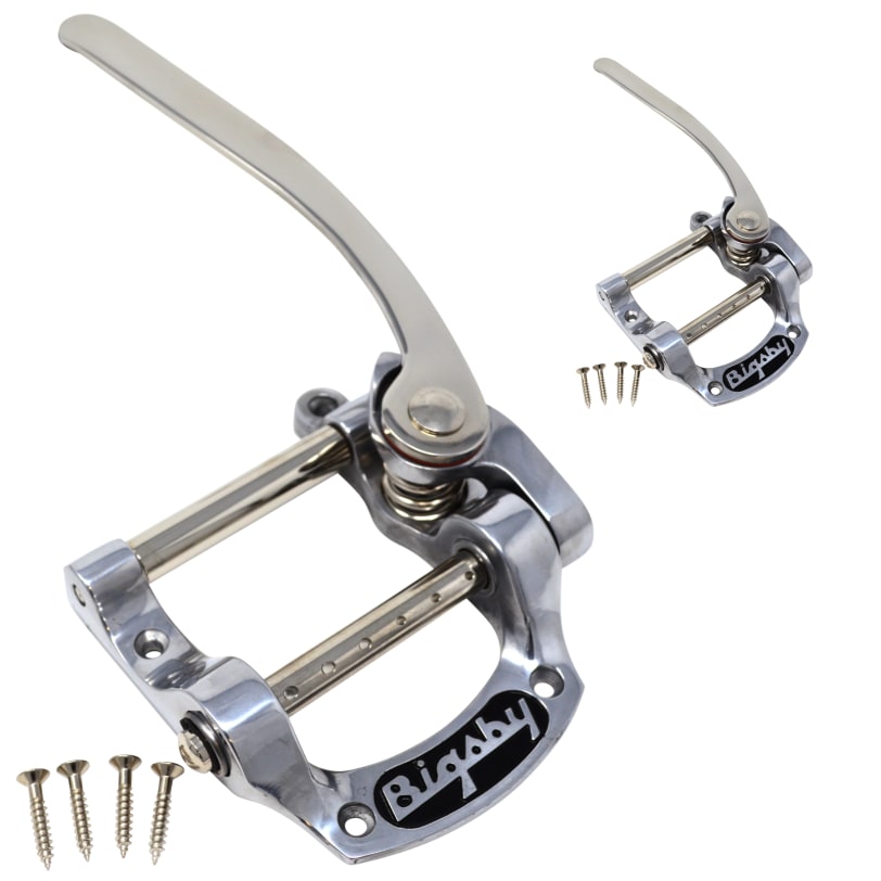BIGSBY B5 Polished Aluminum Vibrato Tailpiece String-Thru