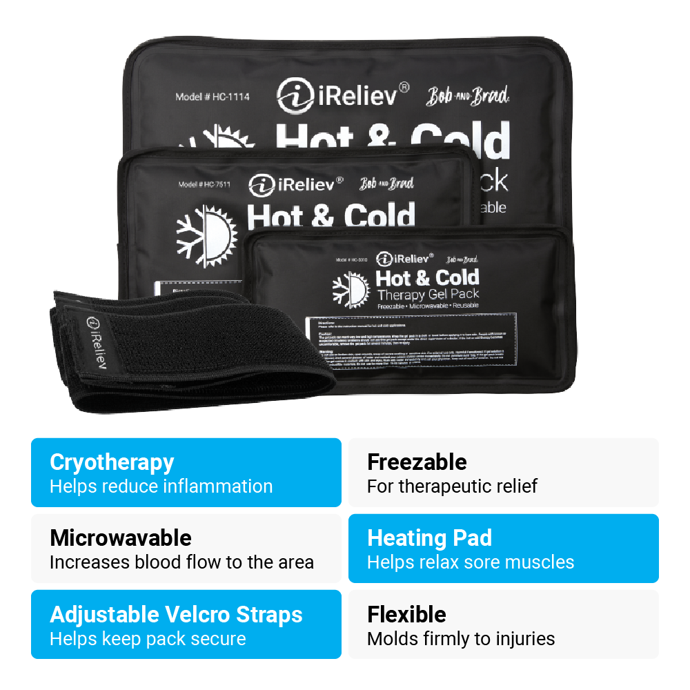 Hot and Cold Premium Pain Relief Bundle iReliev