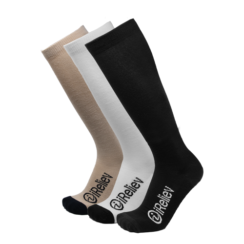 Bamboo Anti-Fatigue Compression Socks 20-30 mmHg Socks iReliev