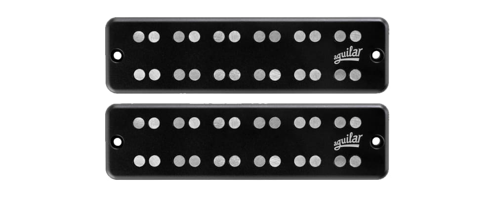 Aguilar AG 6SD-D4 6-string Super Double Dual Coil Soapbar Bass Pickup D4 Size