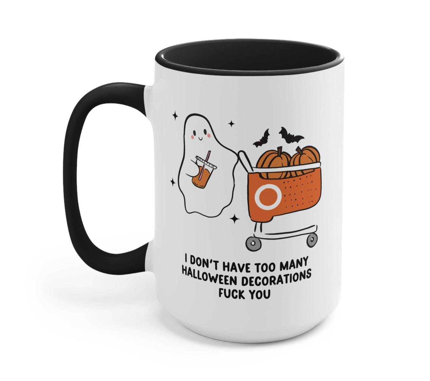 Halloween Mug 15oz White Ceramic Mug Untamedego & Britney Frost Designs