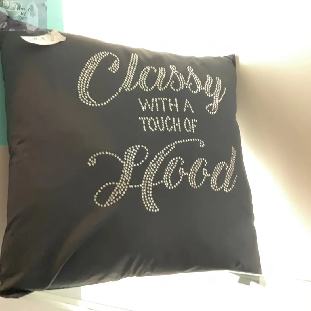 Inspirational Cotton Comfort Pillow Beauty by Dani