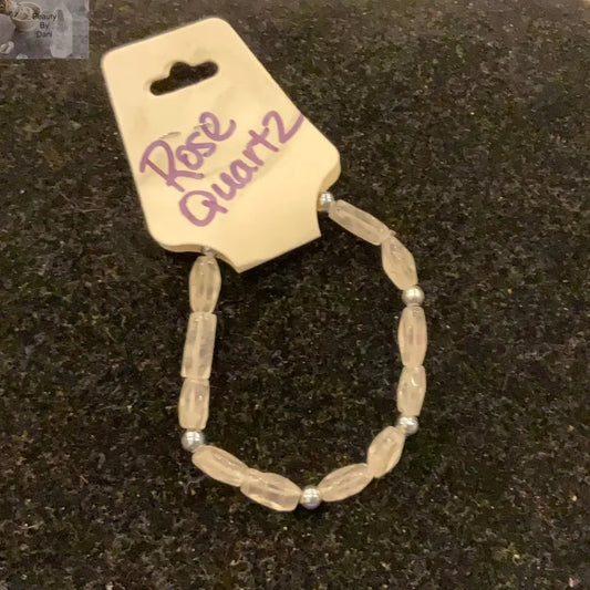 Rose Quartz Natural Healing Bracelet Beauty by Dani