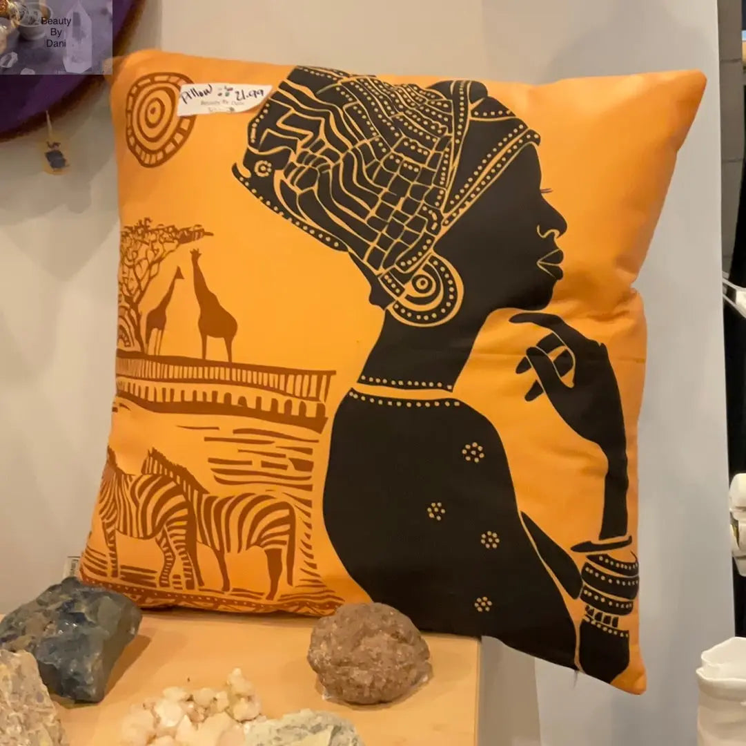 Inspirational Cotton Comfort Pillow Beauty by Dani