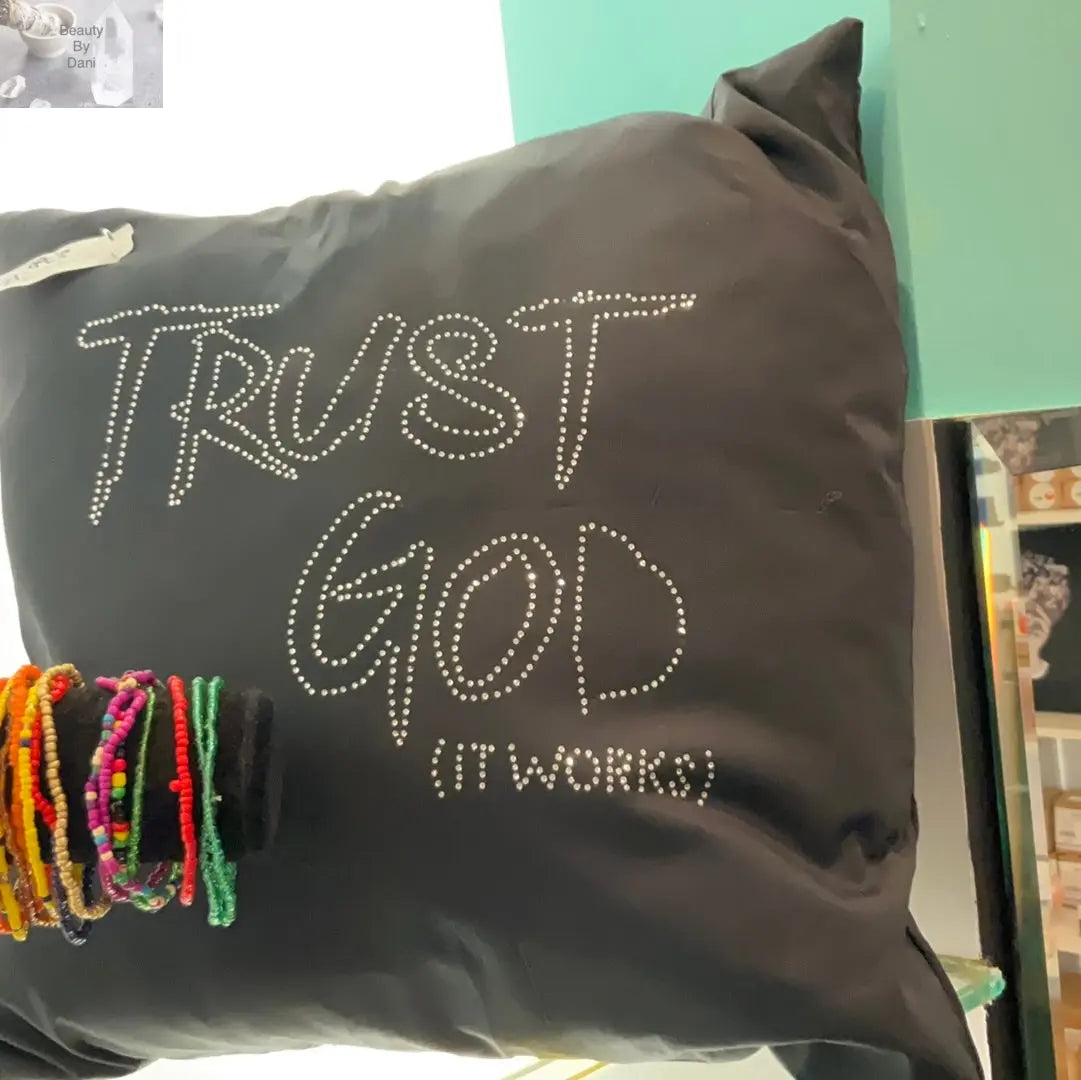 Inspirational Cotton Comfort Pillow Beauty by Dani