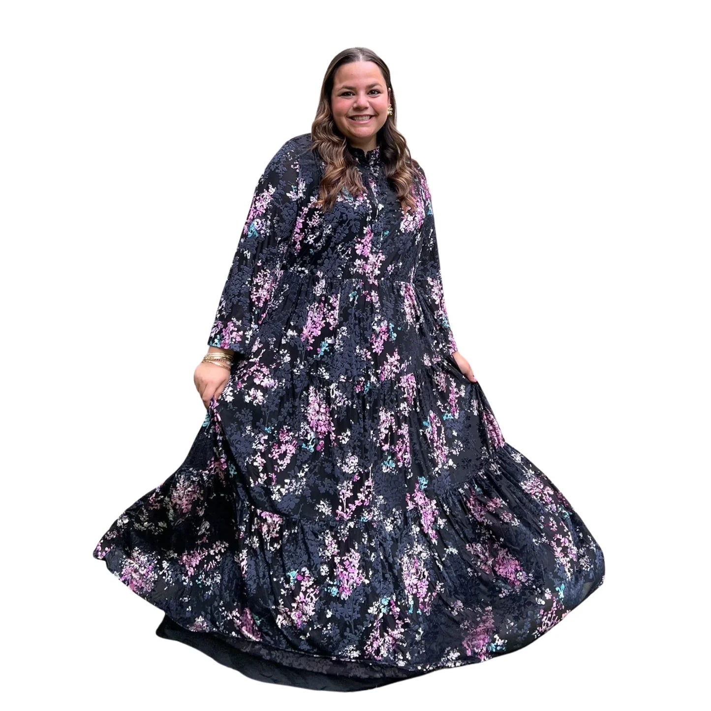 Maxi Dress Elegant Full-Lined SW12