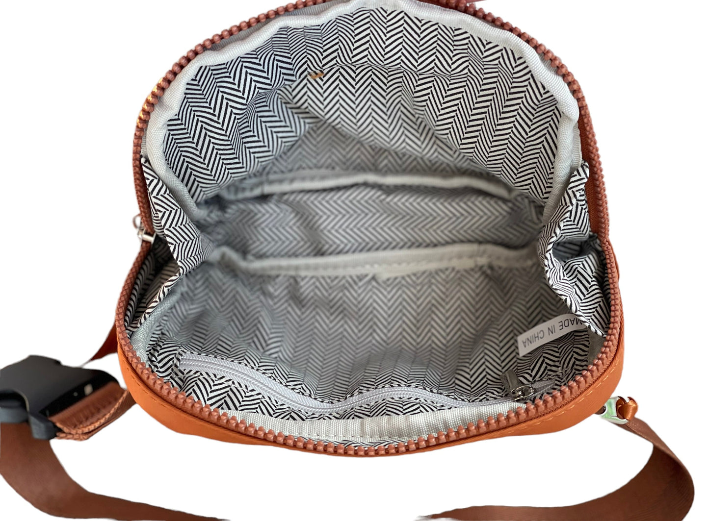 Nylon Belt Bag Burnt Orange Sling Bag Waist Bag Babs+Birdie