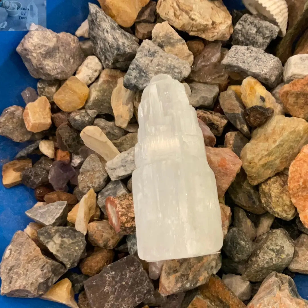 Selenite Natural Tower Crystal Healing Decor