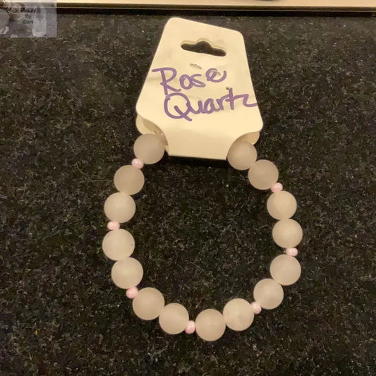 Rose Quartz Healing Adjustable Bracelet by Beauty by Dani