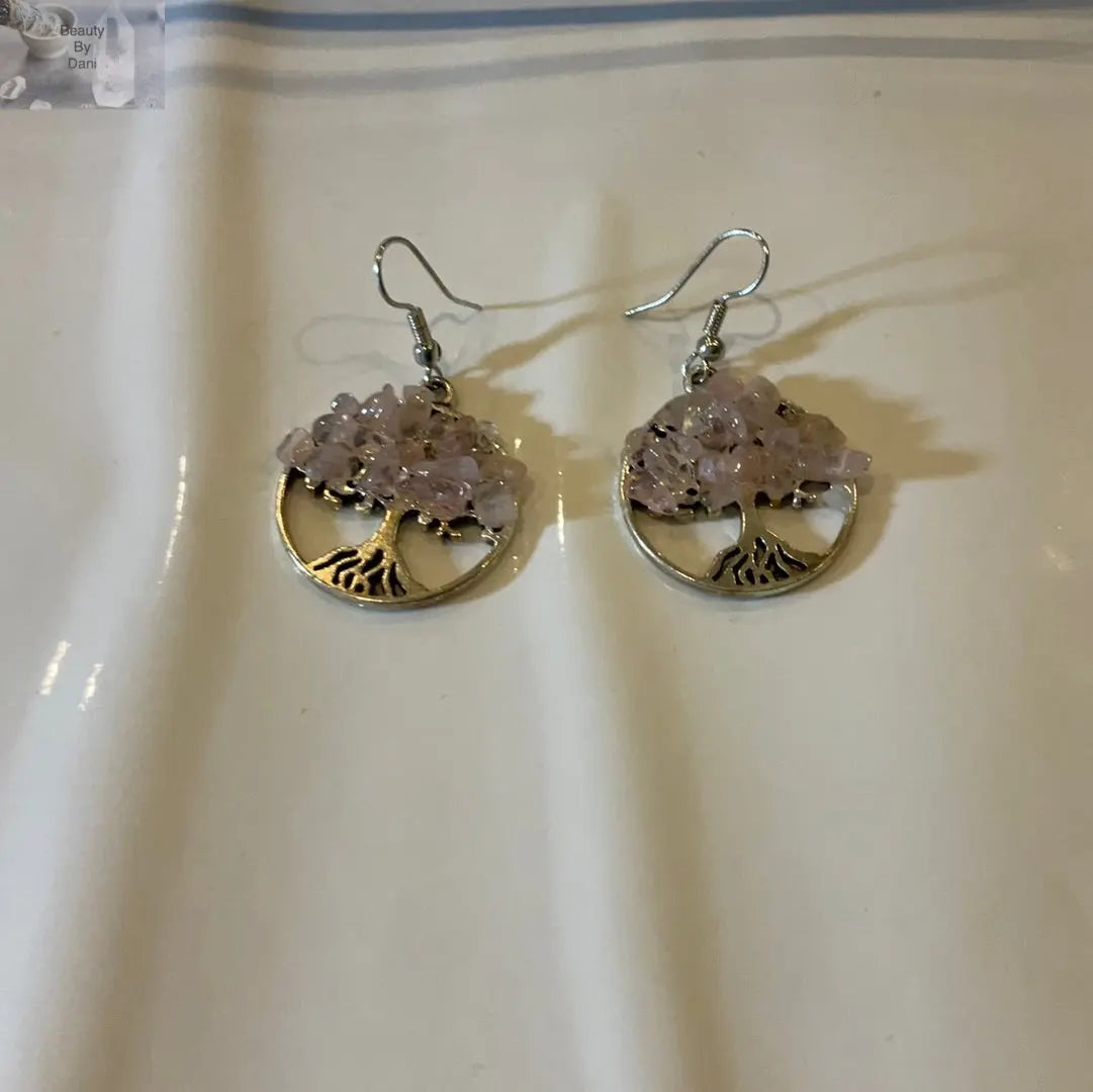Gem Tree Natural Gemstone Earrings Beauty by Dani