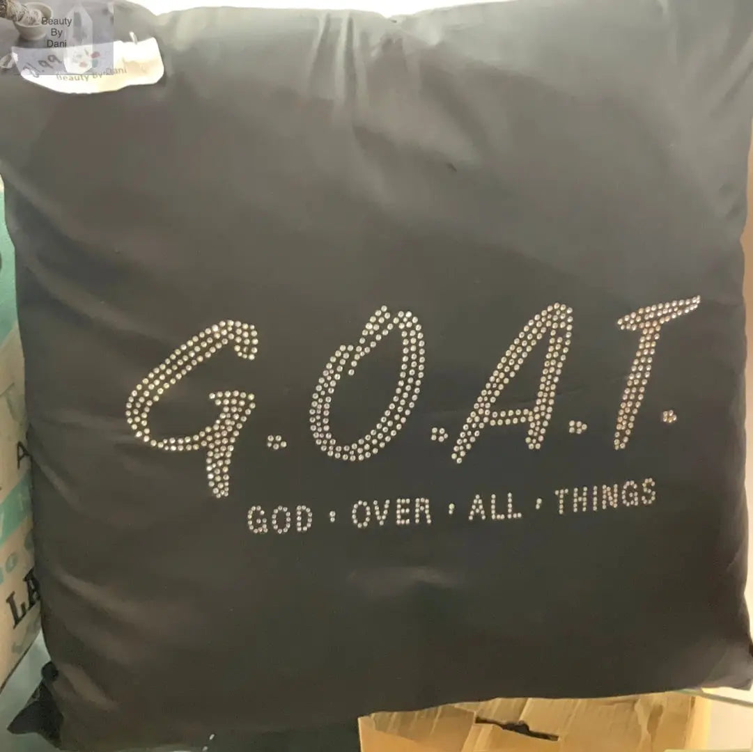 Inspirational Cotton Comfort Pillow Beauty by Dani