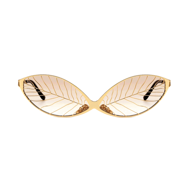 Gold Leaf Blue Light Protection Sunglasses EENY EYEWEAR