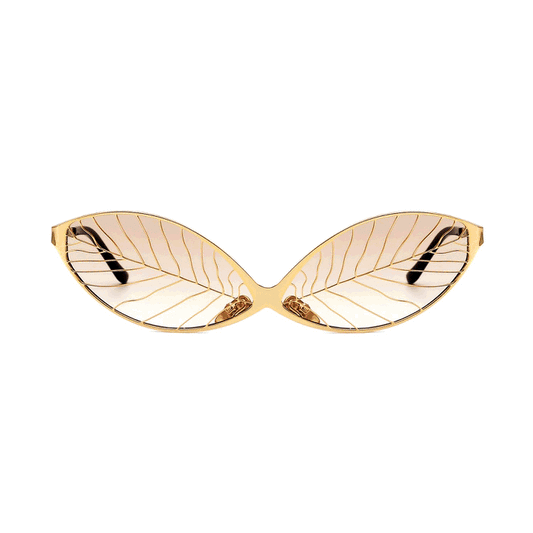 Gold Leaf Blue Light Protection Sunglasses EENY EYEWEAR