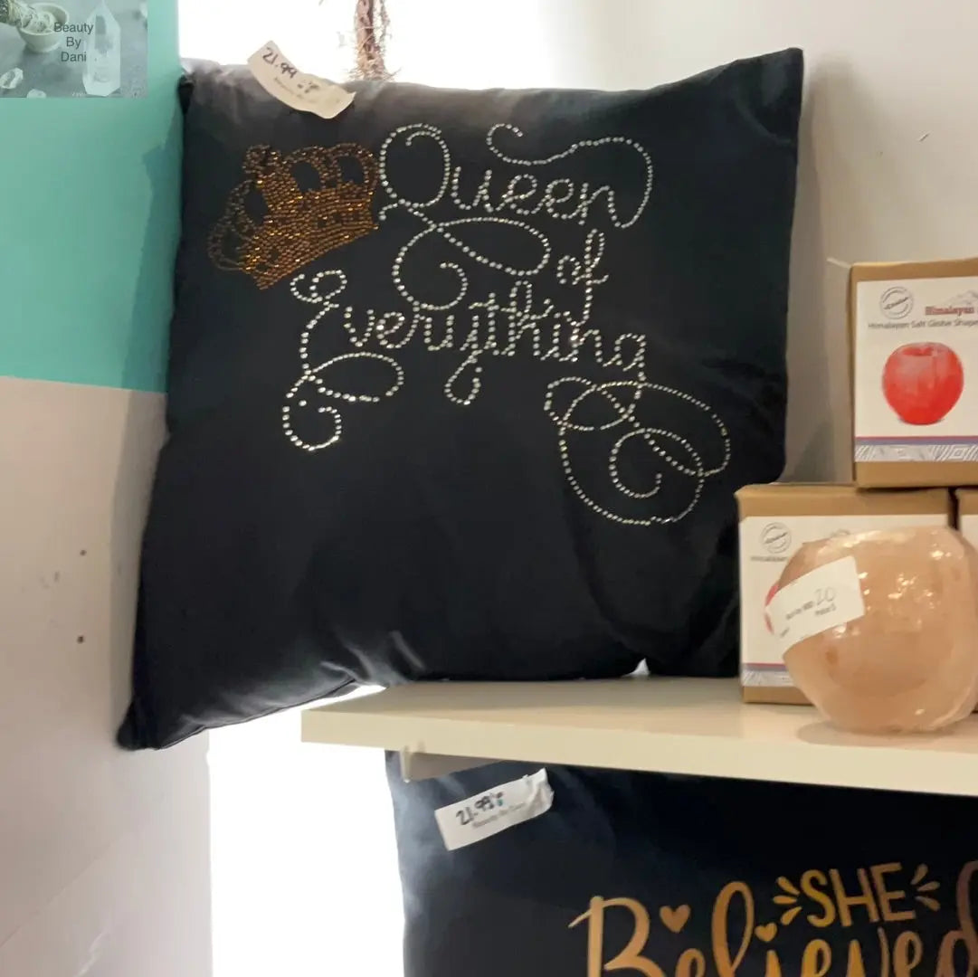 Inspirational Cotton Comfort Pillow Beauty by Dani