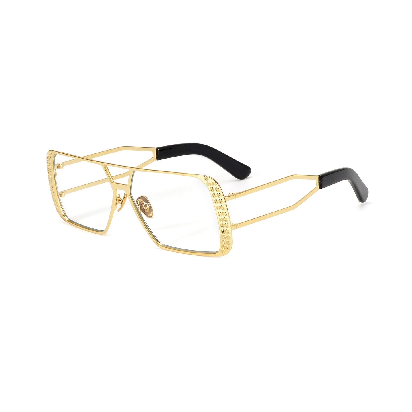 24k Gold Plated Aviator Sunglasses ROYALE EXCLUSIVE EYES. INC
