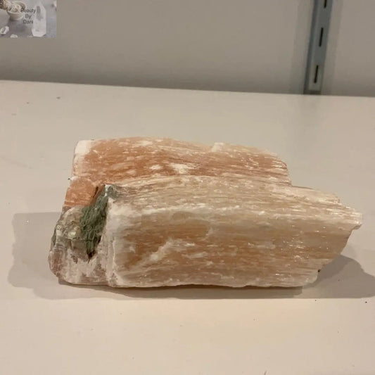 Peach Selenite Rectangular Crystal 0.62 kg