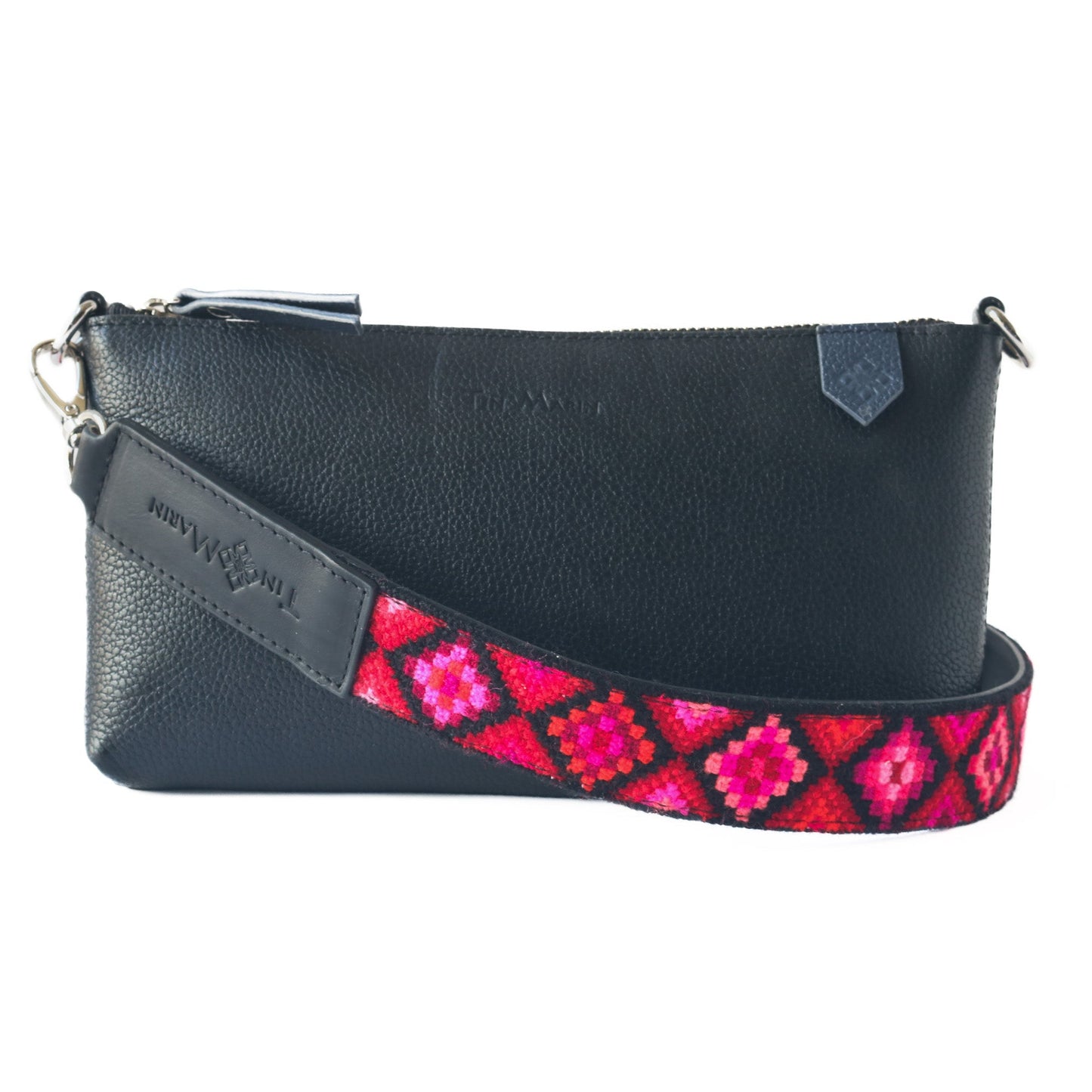 Convertible Leather Bag Clutch Shoulder Crossbody Elia