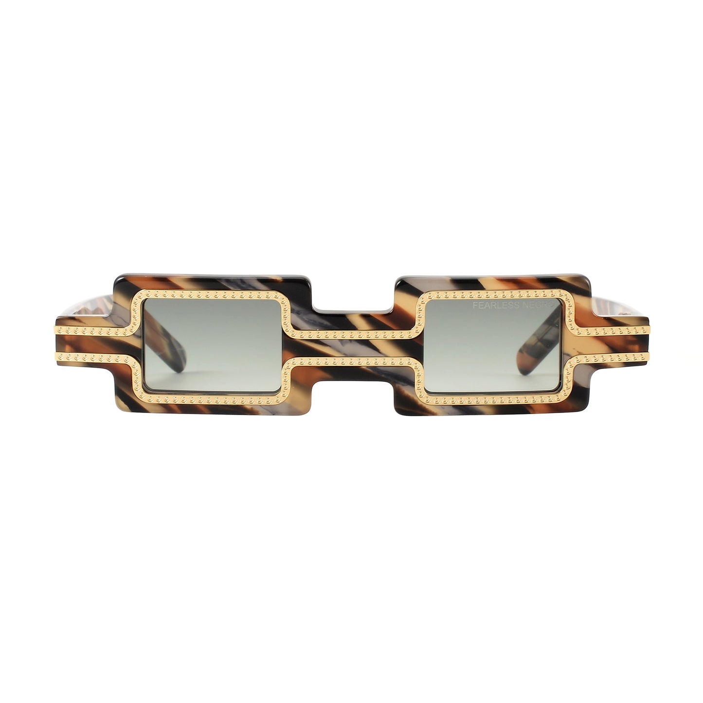 UV Protection Clear Lens Sunglasses Creator Limited Edition EENY EYEWEAR x FEARLESS NEGRO
