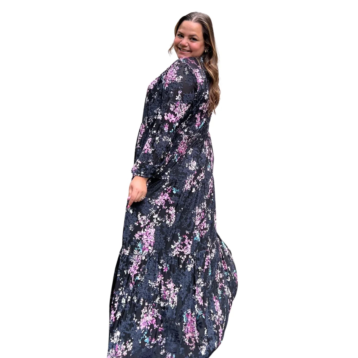 Maxi Dress Elegant Full-Lined SW12