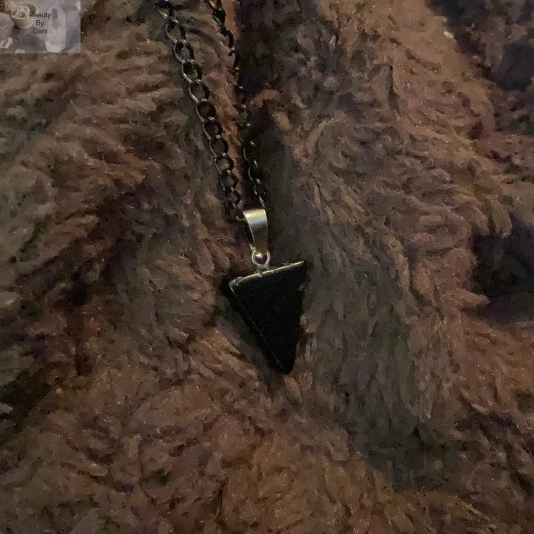 Black Onyx Protection Necklace Black Onyx Necklace