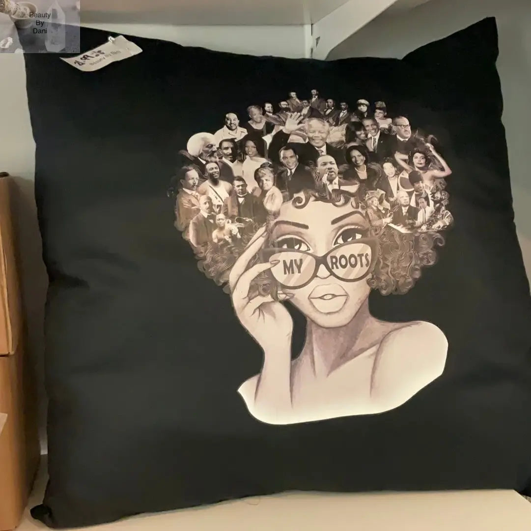 Inspirational Cotton Comfort Pillow Beauty by Dani