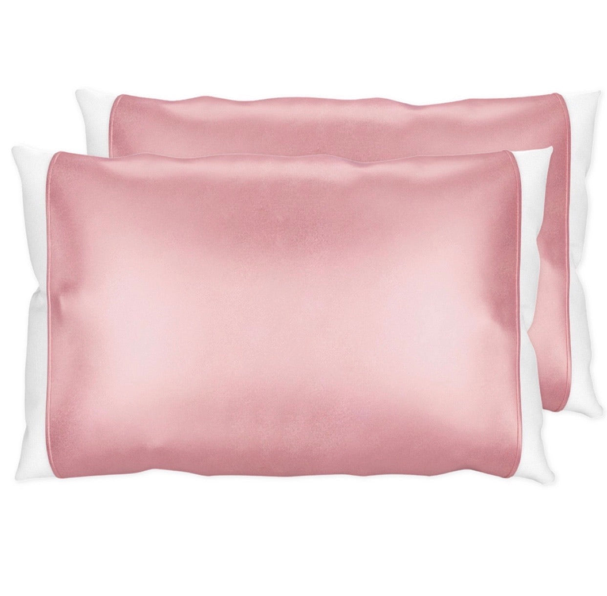Dusty Pink 19 Momme Silk Pillow Sleeve Pair Silked LLC