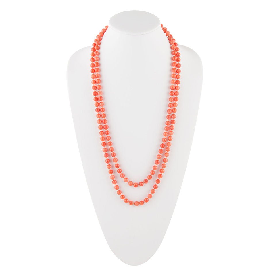 Immeasurable Bead Necklace-Melon Jade