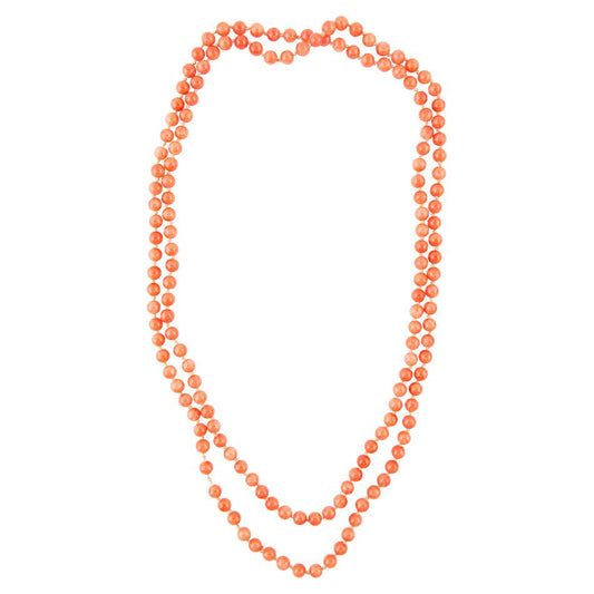Immeasurable Bead Necklace-Melon Jade