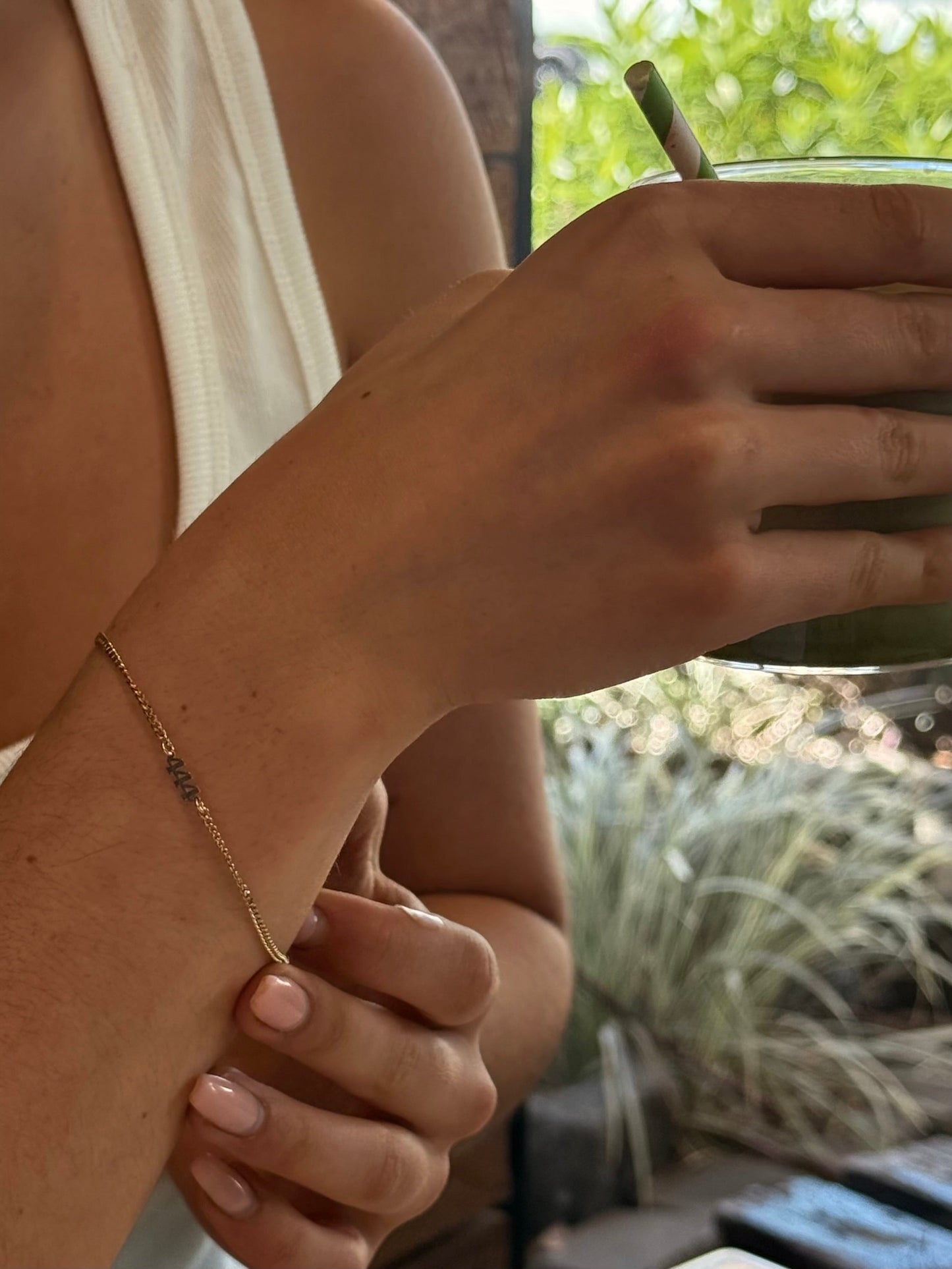 Angel Numbers 14k Gold Filled Connector Bracelet