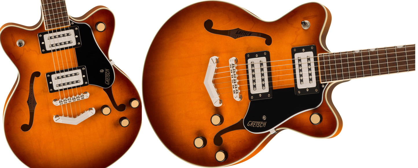 Semi-hollowbody Abbey Ale Doublecut Guitar Gretsch G2655 Streamliner Center Block Jr.