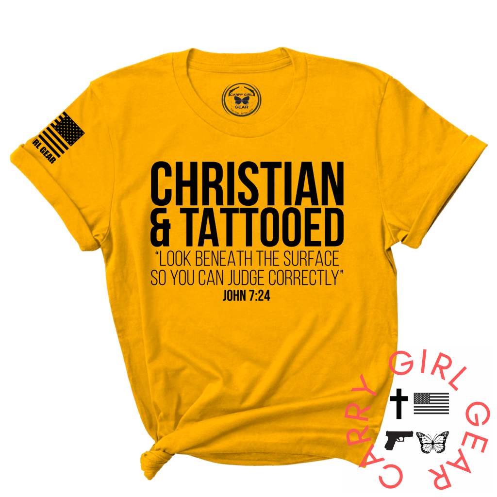 Ink & Faith Soft Cotton Tee Women's and Unisex Cut