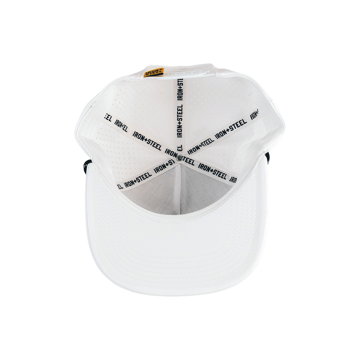 Win The Battle White Snapback Hat