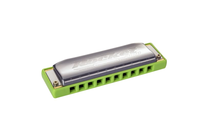 Hohner Rocket Amp Harmonica C Major Closed Ergonomic Cover Harmonica