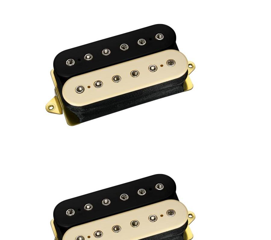Mo' Joe F-spaced Bridge Humbucker Pickup DiMarzio DP216 Black & Cream