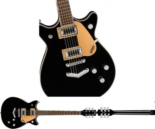 Electric Guitar Black Mahogany Double Jet G5222 Electromatic Gretsch