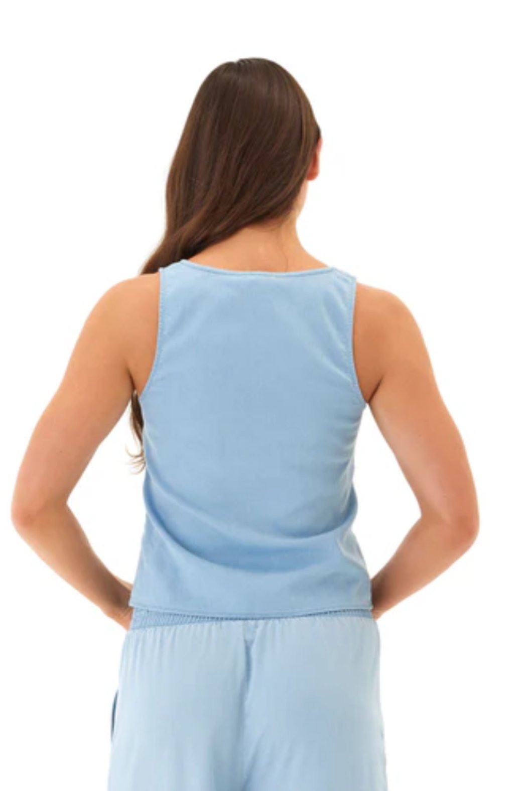 Jamila Chambray Tank