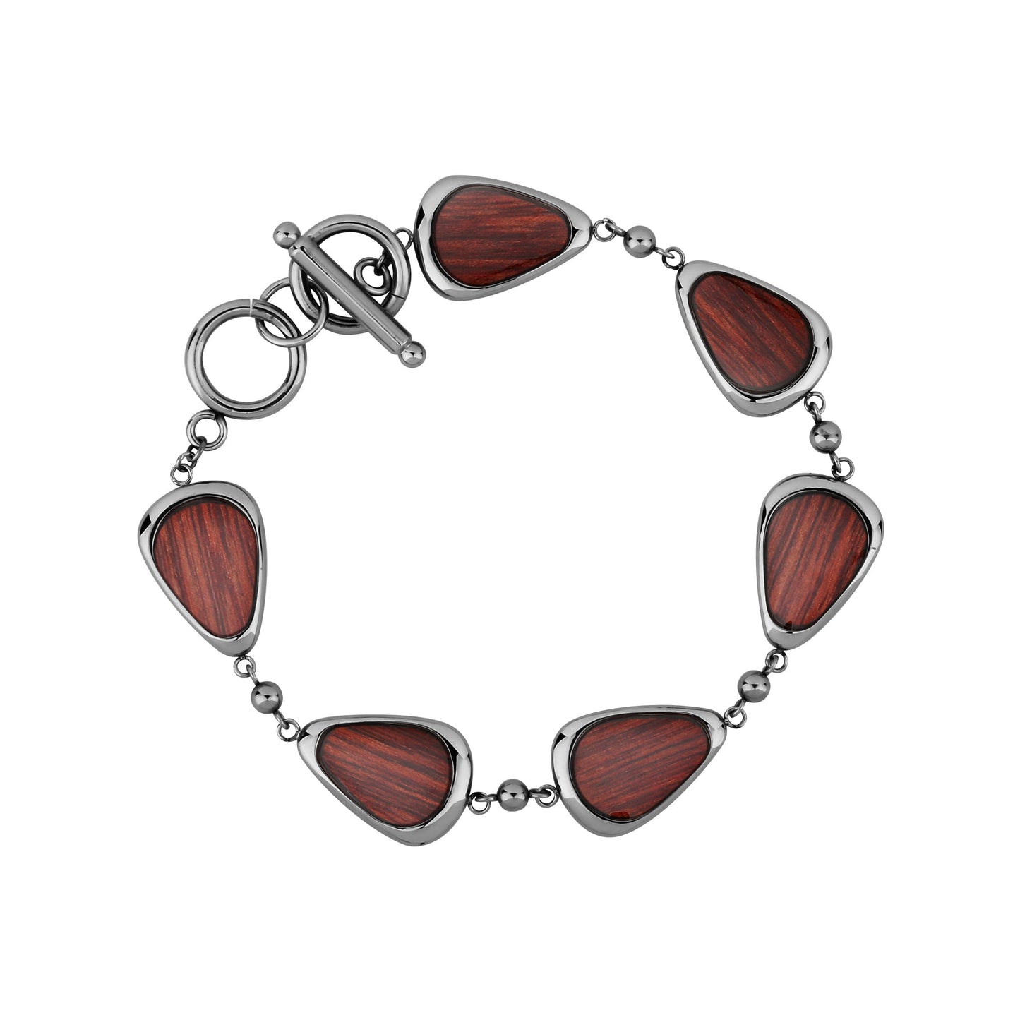Jarrah Drop Bracelet - Gunmetal