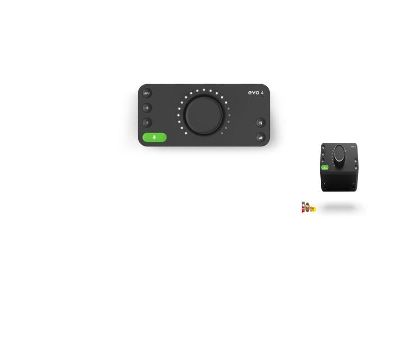 USB Audio Interface 24-bit/96kHz Audient EVO 4 USB Audio Interface