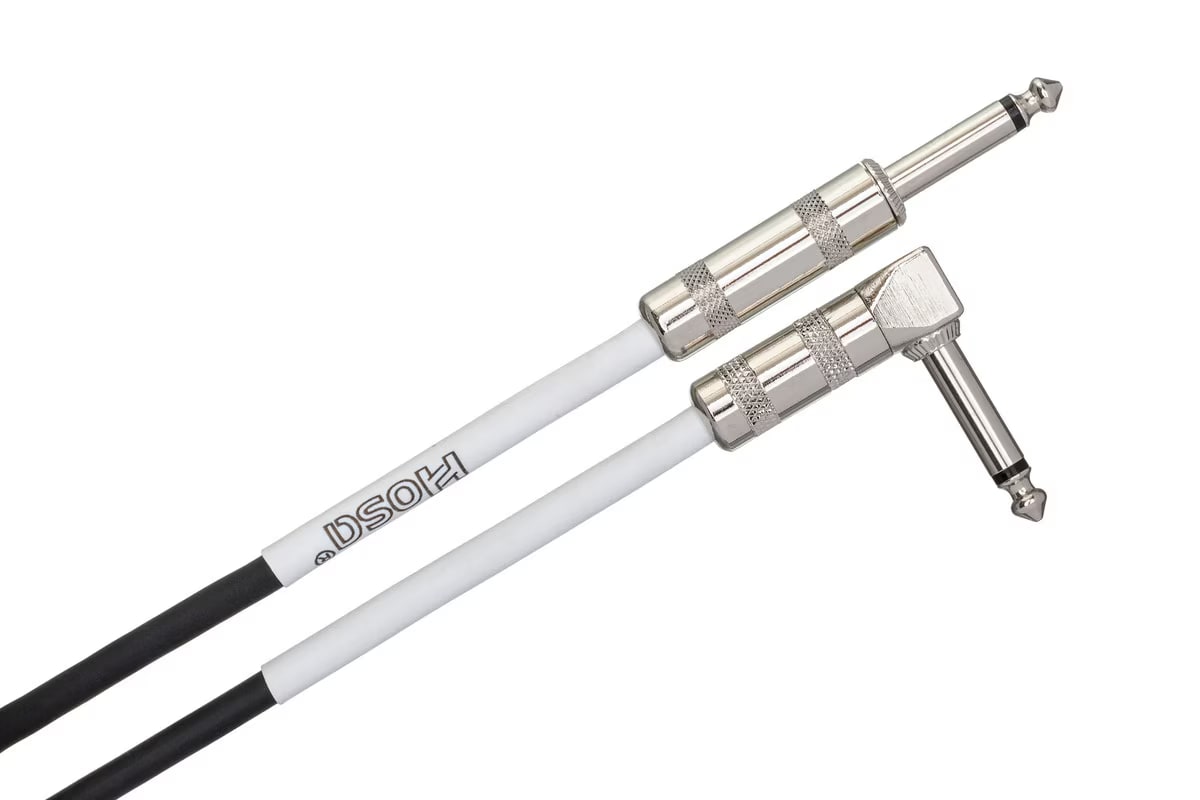 Hosa Straight to Right Angle Guitar Cable 15 foot Hosa
