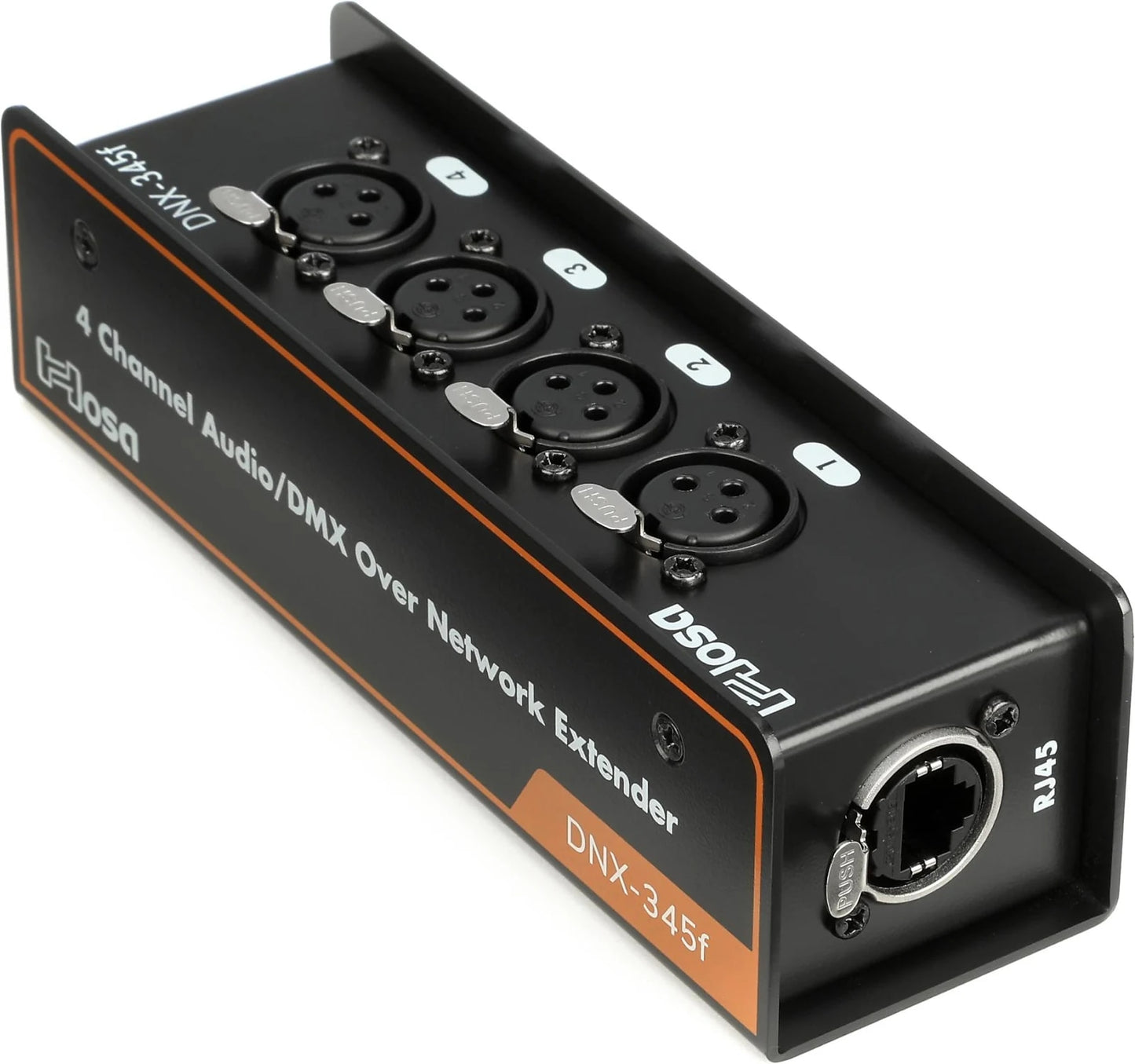 Hosa DNX-345F and DNX-345M 4-Channel XLR to Ethernet Extenders