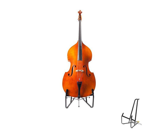 Double Bass Stand Lightweight Steel Padded Hercules Stands DS590B