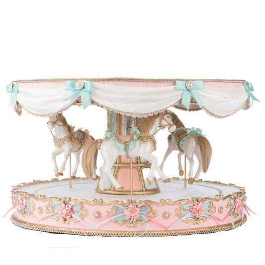 Joyeux Noel Carousel Server by Katherine's Collection