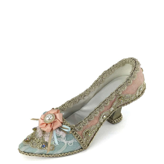 Joyeux Noel Fancy Tabletop Shoe by Katherine's Collection