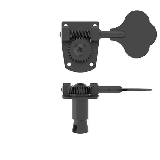 Hipshot HB7 Black Clover Key Bass Tuner Machine 20710B